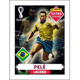 Figurinha Rei Pele Rara