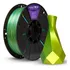 Filamento Pla Duo Verde/dourado 1kg P/ Peças 3d Nacional
