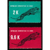 Filatelia Congo 1968 Fauna