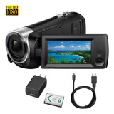 Filmadora Sony Full Hd 1080p 60fps Hdmi Handycam Hdr Cx405