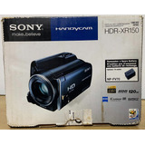 Filmadora Sony Hdr-xr150 - Hdd 120gb Fullhd Completa