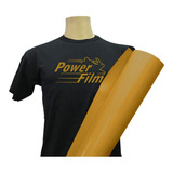 Filme De Recorte - Power Film Premium - Ouro-bobina0,495x5m Cor Dourado-escuro