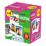 Filme Instax Mini Instantâneo Fujifilm 40 Fotos