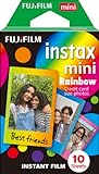 Filme Instax Mini Rainbow Com 10 Fotos  Fujifilm