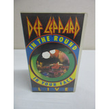 Filme Vhs - Def Leppard - In The Round - In Your Face - Live