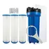 Filtro Água Poço Caipira Nascente Cisterna 1800 L/h 3 Refis Cor Branco
