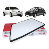 Filtro Ar Condicionado Polen Cabine Peugeot 206 207 1 4 8v  