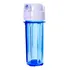 Filtro Cavalete Caixa Dágua 10¨ Branca, Azul Ou Fumê. Cor Azul 3/4