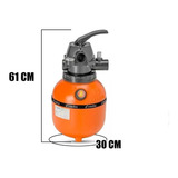 Filtro De Areia Para Piscina F300p De 6 Vias