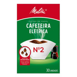 Filtro De Papel Para Cafeteira Eletrica Melitta N 2 Com 30 Un