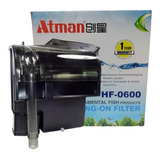 Filtro Externo Atman Hf-600 650 L/h Aquários Até 140 Litros