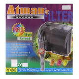 Filtro Externo Hang- On Atman Hf-600 650 L/h P/ Aquários