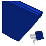 Filtro Gelatina Iluminação E Estúdio Azul Escuro 100cm