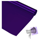 Filtro Gelatina Para Iluminação E Estúdio   Roxo  797 100cm