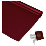 Filtro Gelatina Para Iluminação E Estúdio   Vermelho  102