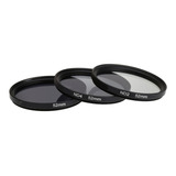 Filtro Nd2 Nd4 Ou Nd8 62mm 67mm 72mm 77mm 82mm Com Case