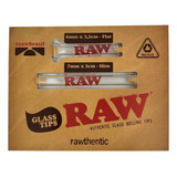 Filtro Para Cigarro Raw Flat-slim Sabor Sem Sabor 5cm X 7mm