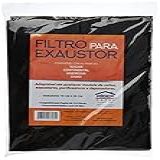 FILTRO PARA EXAUSTOR UNIVERSAL  RIBERCAPAS  PRETO