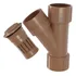Filtro Y Soldável Tubulação Pvc 25mm 3/4 Marrom Estrela