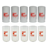 Filtros Cummins Fleetguard Original 5 Pares Lf16015 Ff5421