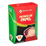 Filtros De Papel 102 P  Café Member s Mark   Pacote 120 Unidades
