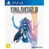Final Fantasy Xii: The Zodiac Age - Ps4 Mídia Física