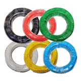 Fio 10mm Elétrico C/50mts Extra Flexível Anti Chamas Rolo Cor Da Cobertura Vermelho