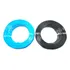 Fio 2 5mm 50 Metros Preto + Fio 2,5mm 50 Metros Azul Flexive Cobertura Preto E Azul