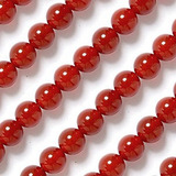 Fio Agata Vermelho Cornalina