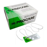 Fio Agulhado Nylon 0   Agulha 20 Mm 3 8 Circ    Fio Usp 0