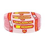 Fio Cabinho Flexível Megatron 6,0 Mm Rolo Com 100 M Vermelho