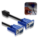 Fio Cabo Vga Ligar Monitor Tv Cpu Computador Notebook Pc