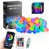 Fio Cordão Luz Led Colorido Varal Bolinhas Inteligente Natal Luzes Colorido Rgb Bivolt