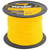 Fio De Nylon Aparadores De Grama 1 8 X 500 M Redondo Vonder