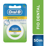 Fio Dental Oral b Essencial Floss Encerado Menta 50m