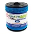 Fio Eletroplastico Para Cerca Elétrica Rural 15 6   15 Fios Polímeros De Plástico   6 Fios Aço Galvanizado   Rolo 500m Azul