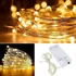 Fio Fada Cordão De Led 2m 20 Leds 3 Funções Bateria Branco Quente Cor Das Luzes Amarelo Bateria Cabo Branco Wincy Fio De Fada