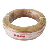 Fio Fox Cristal Paralelo 2x100mm 2x16 Cabo Rolo 2 X 1,00mm