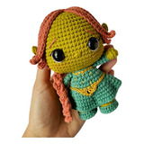 Fiona Boneca Pop Amigurumi