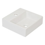 Fiori Nova Cuba De Apoio Quadrada Com Mesa 350x350mm Branca