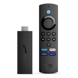 Fire Tv Stick Lite 2 Geração Amazon Controle Remoto Por Voz Com Alexa E Atalhos Cor Preta
