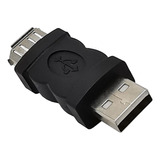 Firewire Ieee 1394 6 Pinos Fêmea Para Usb Macho Adaptador