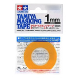 Fita Adesiva Para Máscara De Pintura 1mm Tamiya 87206