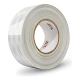Fita Adesiva Refletiva Luminos Automotiva 5mx50mm Branca Cor Branco Blanca
