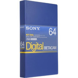Fita Betacam Digital Bctd64l Sony - Emitimos Nf