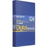 Fita Betacam Sony Bct d124l De 124 Minutos