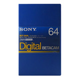 Fita Betacam Sony Bct d64l De 64 Minutos