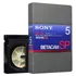 Fita Betacam Sp - Sony - 5min. (kit C/6 Unid. /produto Novo)