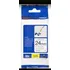 Fita Brother Tze fx251 24mm Preto brancos Cor