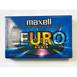 Fita Cassete Maxell Euro